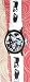 Tim Burton's The Nightmare Before Christmas Watch - Jack and Sally Watch - Checker Dial with White Band and Black Ghouls