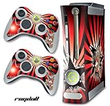 New XBOX 360 Console Protective Decal Skin - Ragdoll Red