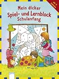 Mein dicker Spiel- und Lernblock Schulanfang - 