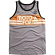 Fox Racing Vintage Classic Men's Tank Race Wear Shirt/Top - Grey / Large