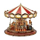 Mr. Christmas Gold Label Royal 75th Anniversary Music Box, Carousel