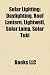 Solar Lighting: Daylighting, Roof Lantern, Lightwell, Solar Lamp, Solar Tuki