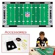 NFL Licensed Finger Football Game Mat - Raiders