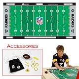 NFL Licensed Finger Football Game Mat - Raiders