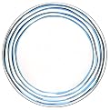 Acrylic Swivel Dessert Plate Set of 4 - Blue