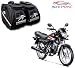 Auto Pearl - Pro Biker SIDE HANGING Water Proof Bike Twin Saddle KTM Type Bags Black For - Honda CD 110 Dream RS.4499.00