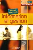 Information et gestion 1e STG communication