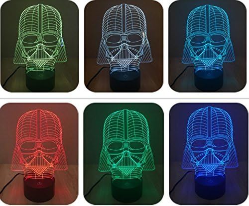 3d Lamp The Force Awakens ! Death Star Table Darth Vader Lamp Micro USB Mood Lamp 3d Bulbing Light
