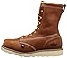 Thorogood American Heritage 8” Steel Toe Work Boots for Men - Full-Grain Leather with Round Toe, Slip-Resistant Wedge Outsole and Comfort Insole; EH Rated