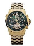 Perigaum 1972 Datomat Automatic P-0901-GGr-BRC Automatic Watch for Him Open Balance Spring
