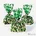 Fun Express Cellophane Shamrock Bags (12 pack) St. Patrick's Day Party Supplies