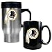 Washington Redskins NFL Travel Mug & Ceramic Mug Set