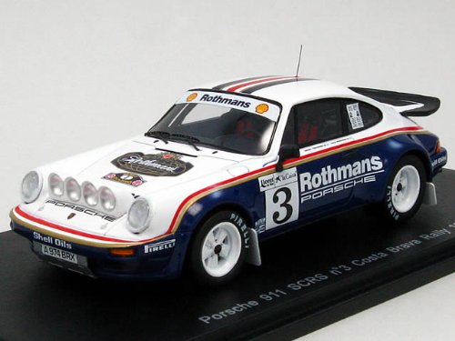 Cover image : 【Spark/スパーク】1/43 ポルシェ 911 SCRS No.3 1984年 コスタブラバラリー 「ロスマンズ」加工品