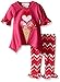 Bonnie Baby Baby Girls' Ice Cream Appliqued Knit Playwear Set