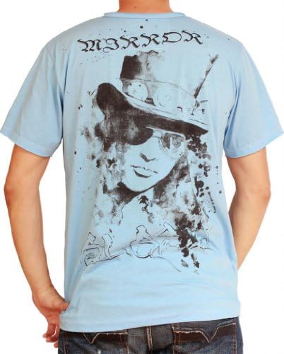 intothesun Slash Guns n Roses Paradise City Tee Large Blue