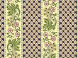 By The Yard Parisian Paisley Stripe Quilt Cotton Fabric