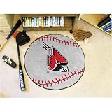 29 Round Ball State Cardinals Baseball Mat