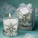 Regal Favor Collection Angel Themed Candle Holders, 1