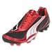 PUMA v1.08 I FG KIDS Cleats (Black/PUMA Red/White)