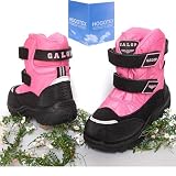 HOGOTEX Outdoor Boots Snowboots für Mädchen Kinderschuhe Winterstiefel mit HOGOTEX Klima-Membrane rosa-pink