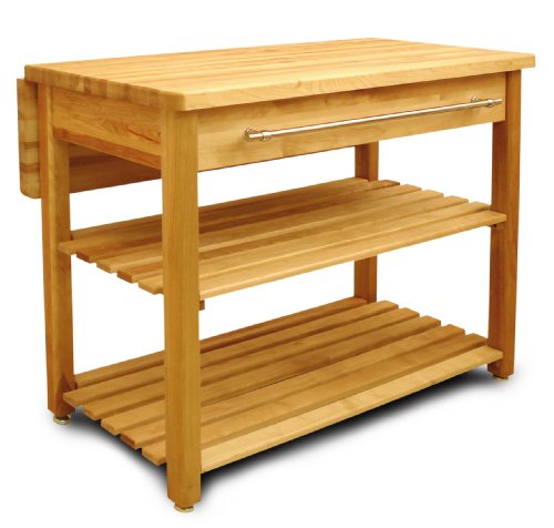 Catskill Craftsmen Contemporary Harvest Table with Drop Leaf