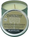 Frankincense & Patchouli Aromatherapy Candle- 24 hr. burn time- made with 100% pure essential oils