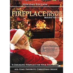 Fireplace for Your Home - Crackling Yule Log Fireplace