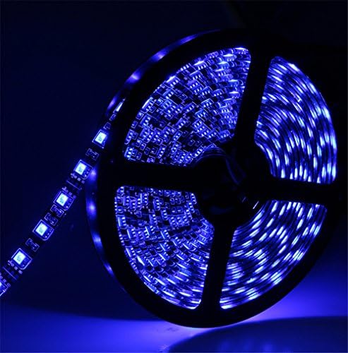 Kitop 5050 300leds led strip black pcb stripe DC12V 5m 300led high brightness car light led backlighting waterproof IP65 blue