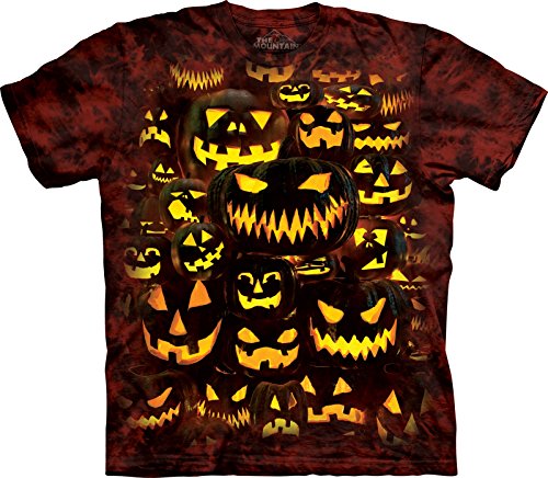 The Mountain 100% Cotton Jack O Lantern Wall T-Shirt