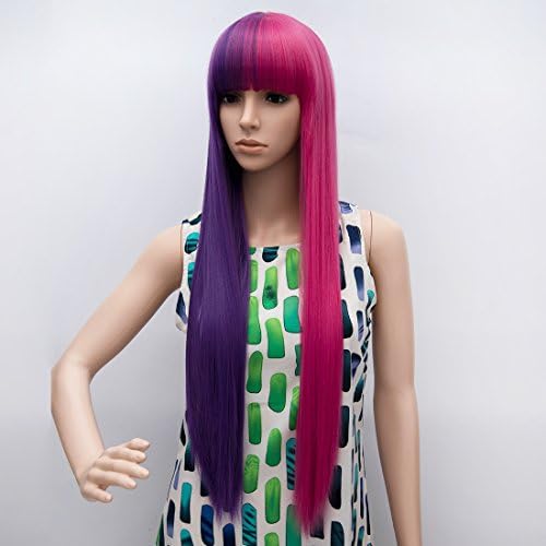 ICOSER 39'' Heat Resistant Long Synthetic Hair Wigs Hairpieces for Women