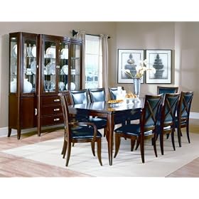 Dining Room Furniture Set in Ebonized Cherry 1 - 589-DINING-SET-1