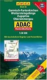 ADAC Wander- & RadKarte 56 Garmisch-Partenkirchen 1 : 30 000: Wettersteingebirge, Zugspitze und Oberammergau. Mit touristischem Register und Freizeitf�hrer - 