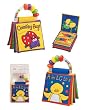 Touch & Feel Rattle Book - Animal Colors and Counting Bugs