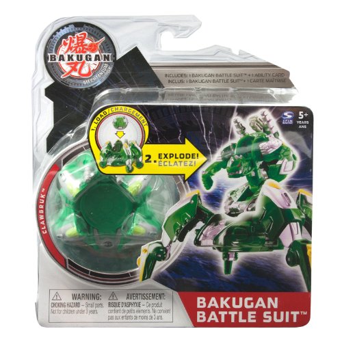 Bakugan - Battle Suit - Clawbruk (colors vary)