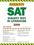 Barron's How to Prepare for the SAT Subject Test in Literature, 3rd Edition