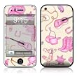 Cowgirl Design Protector Skin Decal Sticker for Apple 3G iPhone / iPhone 3GS 3G S