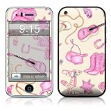 Cowgirl Design Protector Skin Decal Sticker for Apple 3G iPhone / iPhone 3GS 3G S