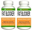 2 BOTTLES Fat Blocker 360 total caps Enhanced Chitosan Complex 700mg serving Chromium Polynicotinate KRK SUPPLEMENTS