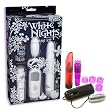 Doc Johnson White Nights Pleasure Kit Adult Sex Toy Kit