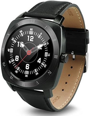 Jedy Bluetooth Smart Watches Heart Rate Monitor Water resist Bluetooth Men Decent Smartphone Wristwatch Phone For IOS Iphone 5s/6/6s Android smartphone (Black)