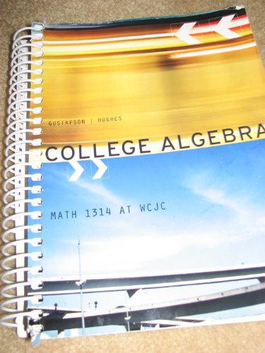 COLLEGE ALGEBRA >CUSTOM<