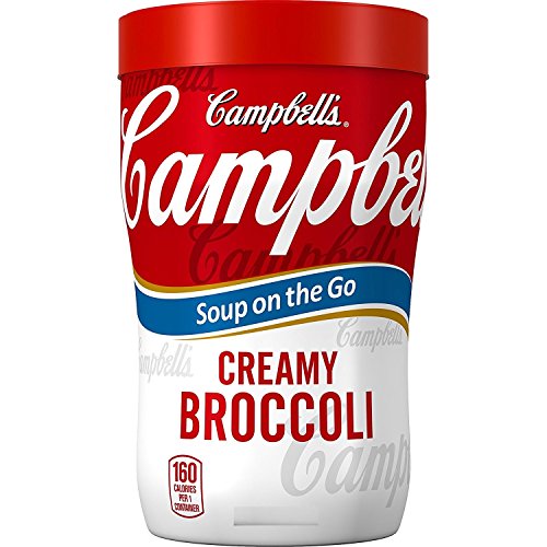 Campbell's Soup on the Go, Creamy Broccoli, 10.75 Ounce (Pack of 8)