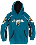 NFL Boys' Jacksonville Jaguars Qb Jersey Hoodie - R18Ntt30 (Teal, X-Large)