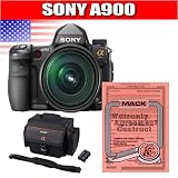 Sony Alpha A900 24.6MP Digital SLR Camera (Black) + Sony ACC-AMFM11 Accessory Kit (Includes NP-FM500H Rechargeable Battery Pack and LCS-SC11 Case) for the Sony Alpha Digital SLR + Mack 3 Year Extended Warranty