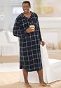 KingSize Big & Tall Microfleece Nightshirt