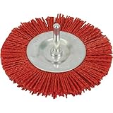 Silverline Non Sparking 100mm Rotary Nylon Filament Wire Wheel Brush Cup Diy