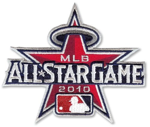 2010 MLB Official All Star Baseball Jersey Sleeve Patch - Los Angeles Angels Host