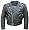 Men's Black Genuine FULL GRAIN BUFFALO Leather Motorcycle Biker Jacket Sizes 28