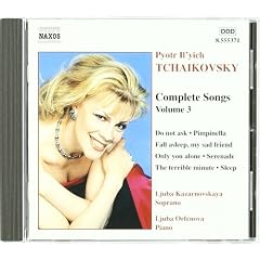 Tchaikovsky: Complete Songs, Vol. 3