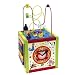 Eichhorn 100003685 -  Holz-Spielcenter, inklusive Motorikschleife, Uhr,  Xylophon, Motorikspiel und Tafel, 30x30x58 cm